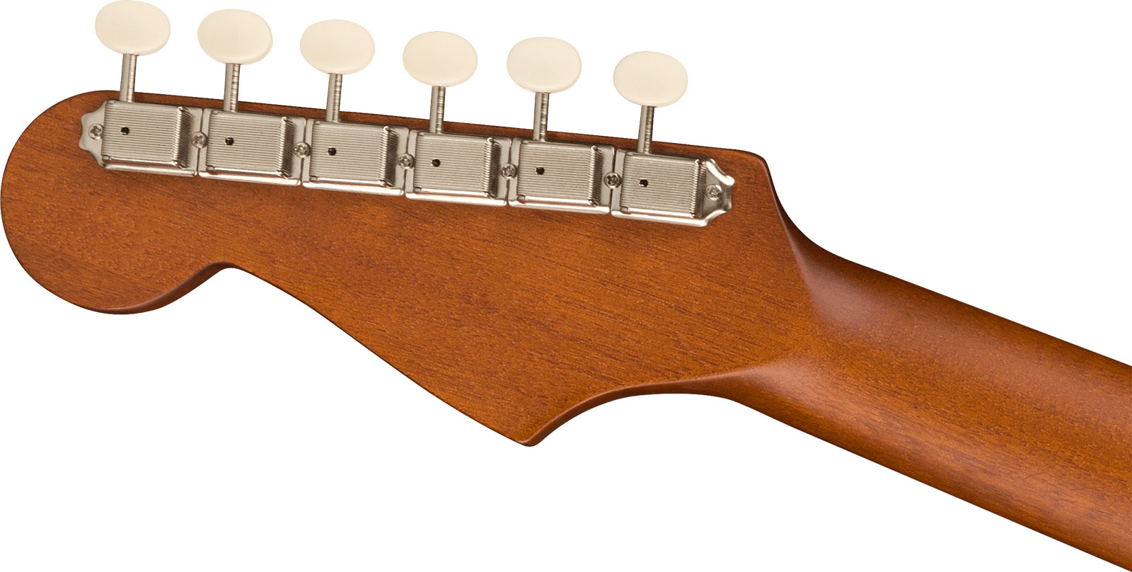 Fender Redondo Mini California Ltd Dreadnought 1/2 Epicea Acajou Noy - Black Top - Guitarra acústica de viaje - Variation 3