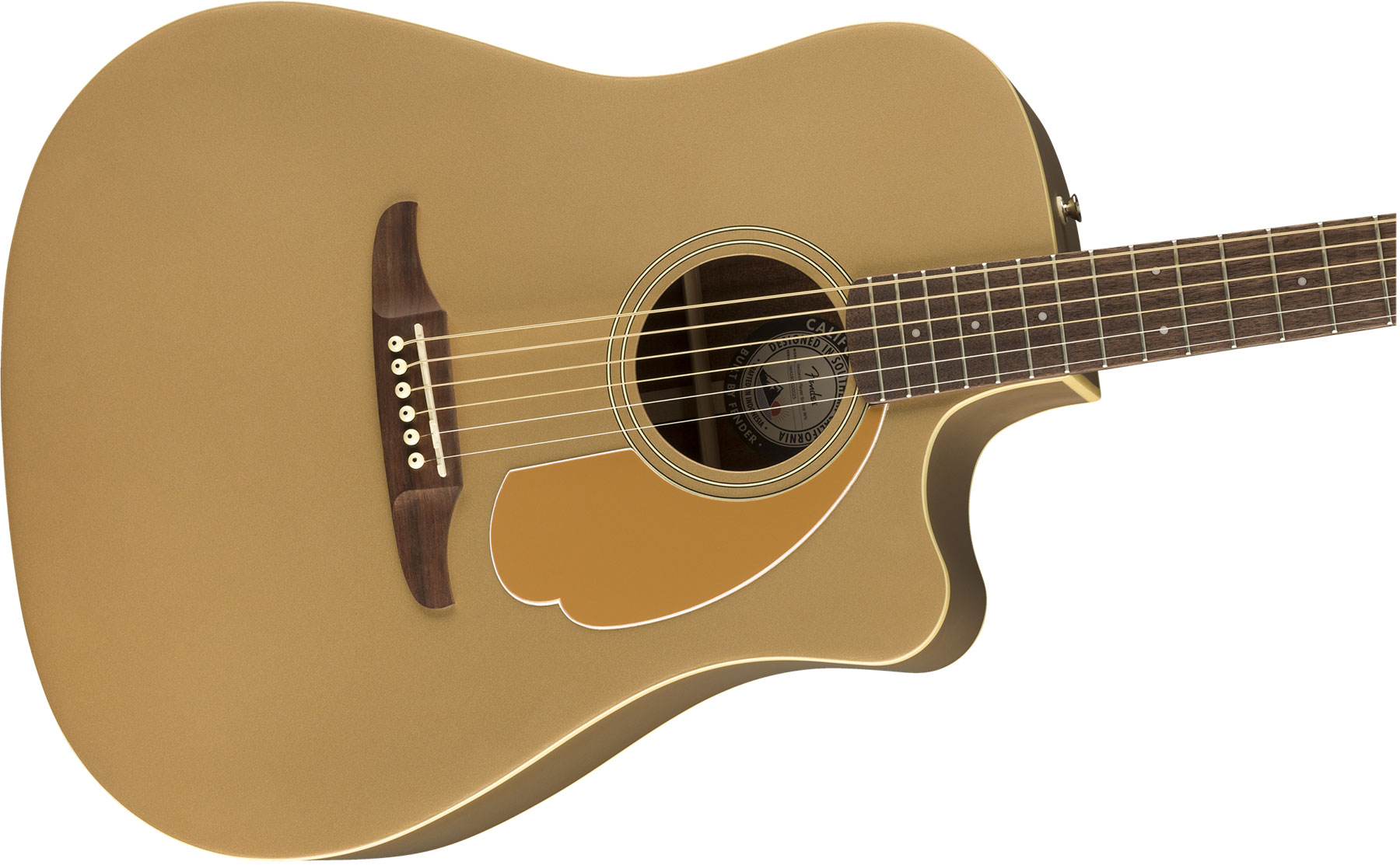 Fender Redondo Player California Dreadnought Cw Epicea Acajou Wal - Bronze Satin - Guitarra electro acustica - Variation 2