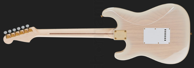 Fender Richie Kotzen Strat Jap Signature 3s Dimarzio Trem Mn - Transparent White Burst - Guitarra eléctrica con forma de str. - Variation 1