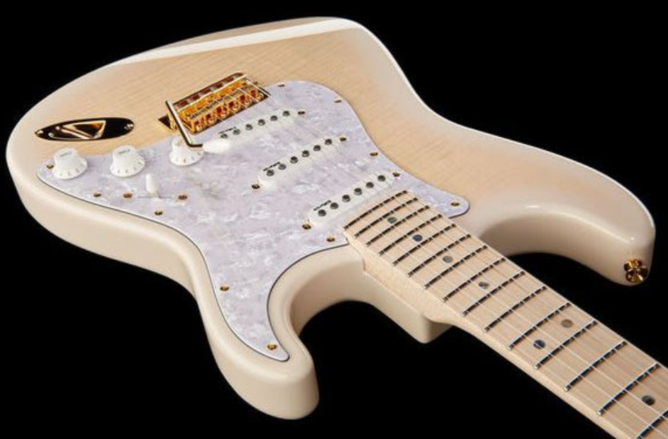 Fender Richie Kotzen Strat Jap Signature 3s Dimarzio Trem Mn - Transparent White Burst - Guitarra eléctrica con forma de str. - Variation 3