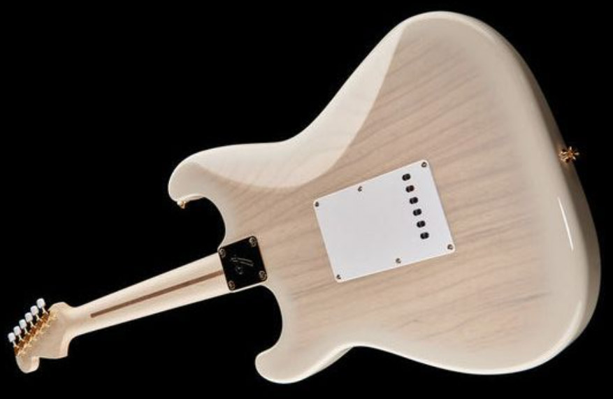 Fender Richie Kotzen Strat Jap Signature 3s Dimarzio Trem Mn - Transparent White Burst - Guitarra eléctrica con forma de str. - Variation 4