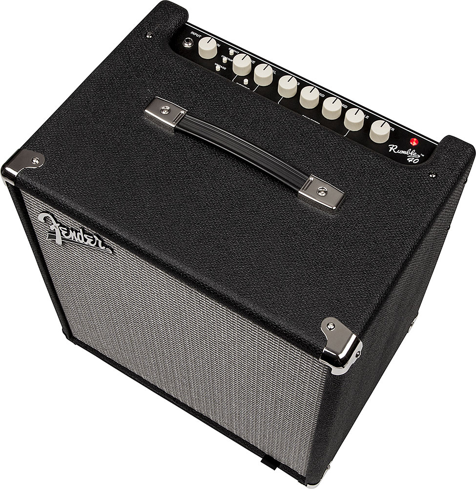 Fender Rumble 40 V3 2014 40w 1x10 Black Silver - Combo amplificador para bajo - Variation 1