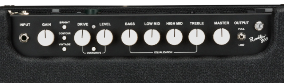 Fender Rumble 800 Combo 800w 2x10 - Combo amplificador para bajo - Variation 4