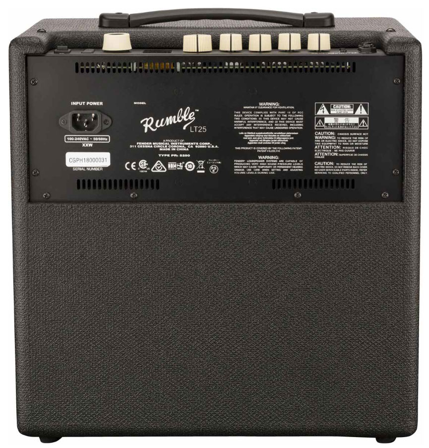 Fender Rumble Lt25 25w 1x8 - Combo amplificador para guitarra eléctrica - Variation 2