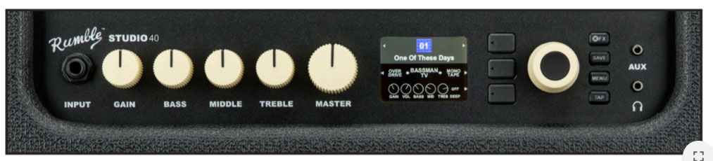 Fender Rumble Studio 40w 1x10 - Combo amplificador para bajo - Variation 1