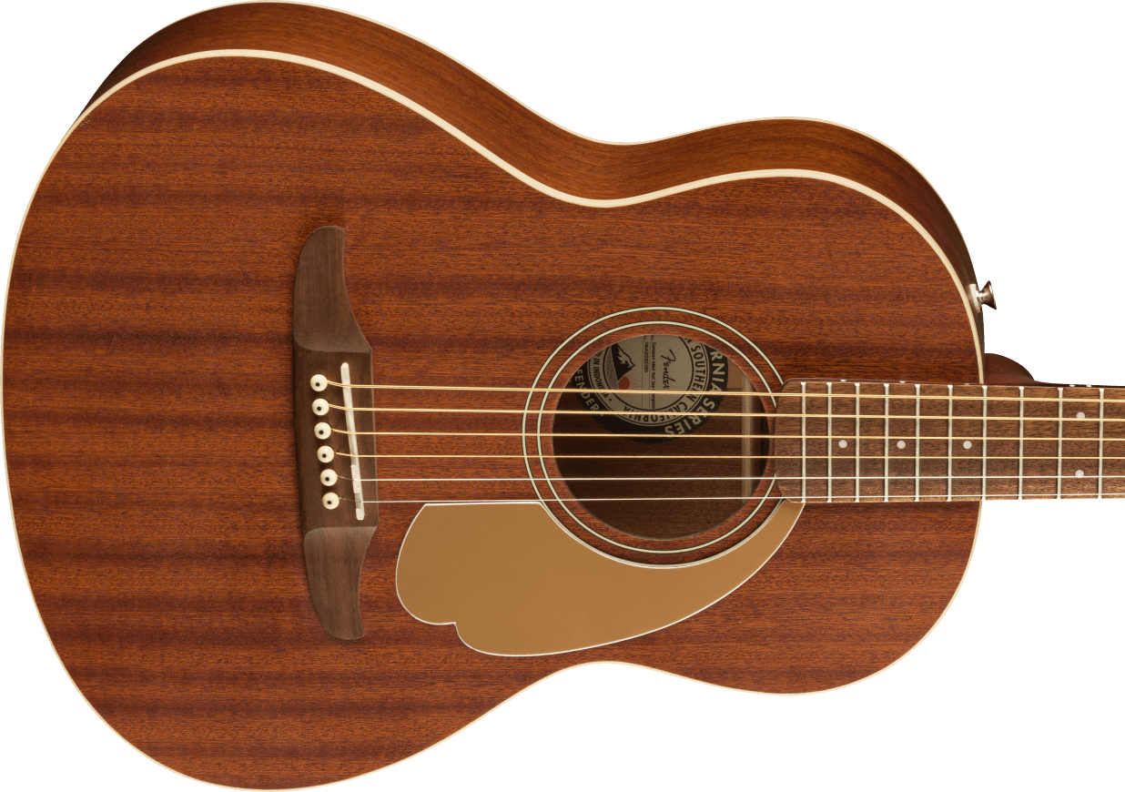 Fender Sonoran Mini All Mahogany Tout Acajou Wal - Natural Satin - Guitarra acústica de viaje - Variation 2