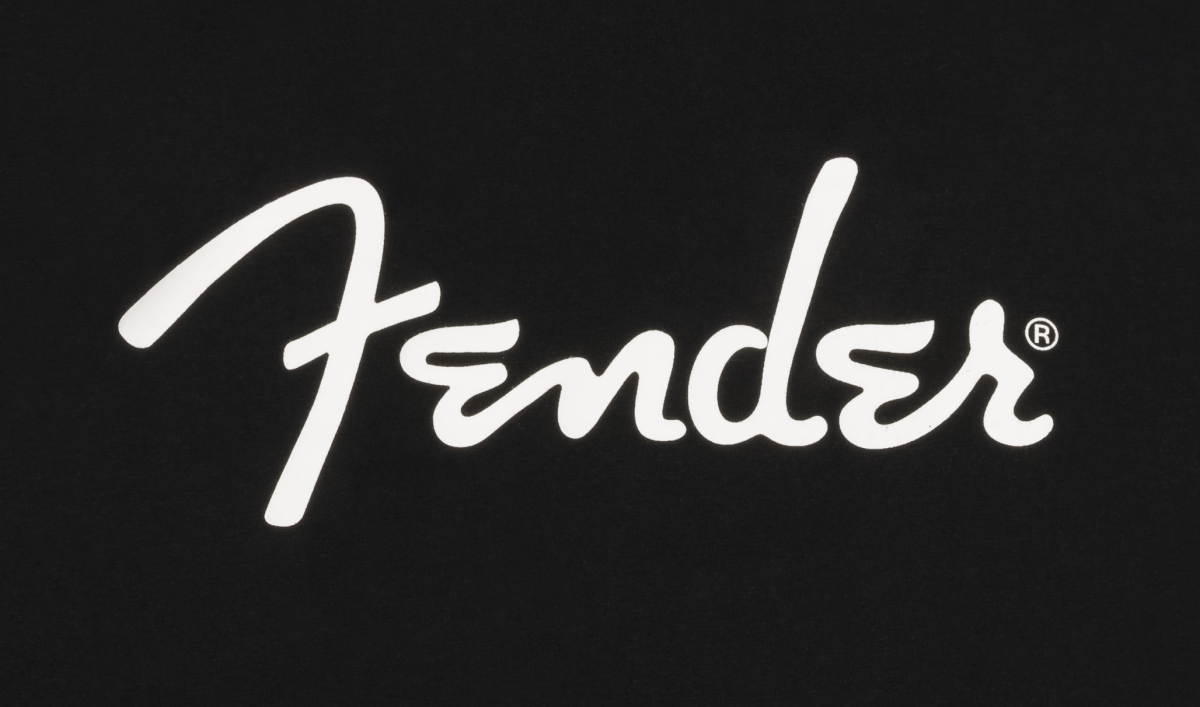 Fender Spaghetti Logo Long-sleeve - Black - Xl - Camiseta - Variation 1