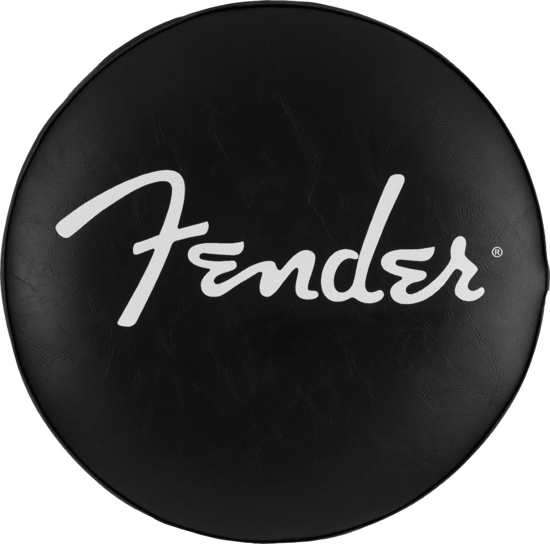 Fender Spaghetti Logo Pick Pouch Barstool Noir - Taburete - Variation 2