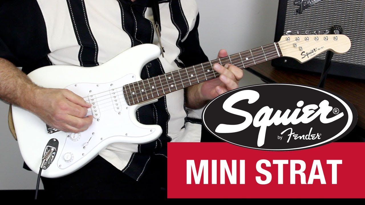 Squier Squier Mini Strat V2 Ht Sss Lau - Black - Guitarra eléctrica para niños - Variation 4