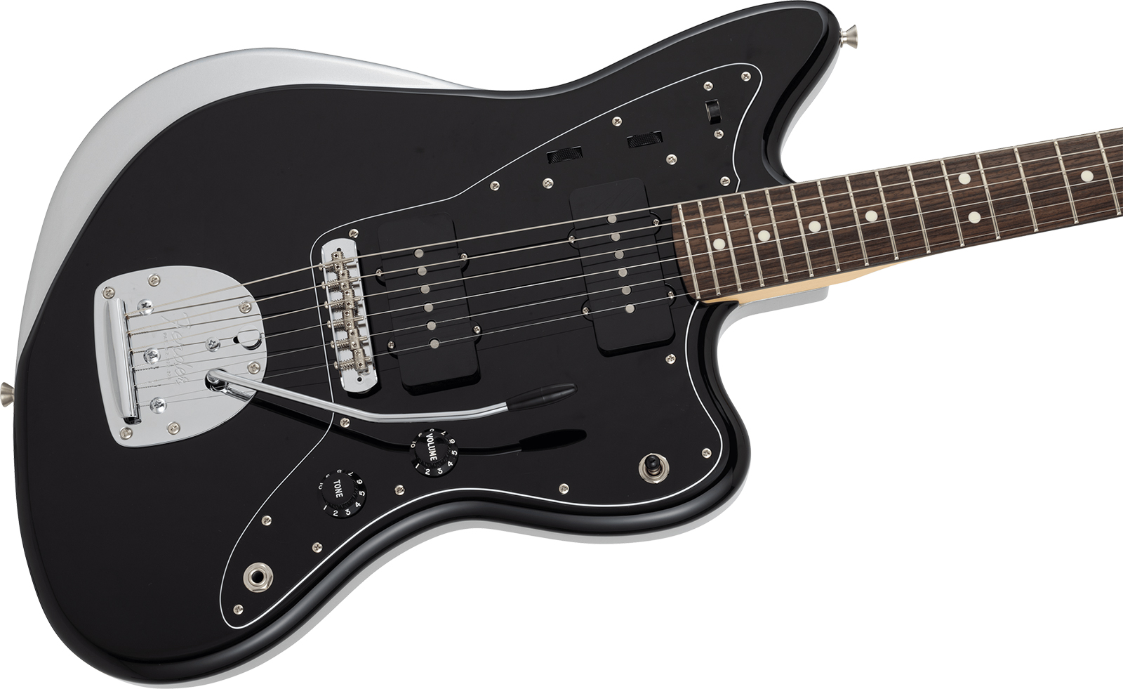 Fender Starmaster Mij Ltd Jap 2s Trem Rw - Black - Guitarra electrica retro rock - Variation 2
