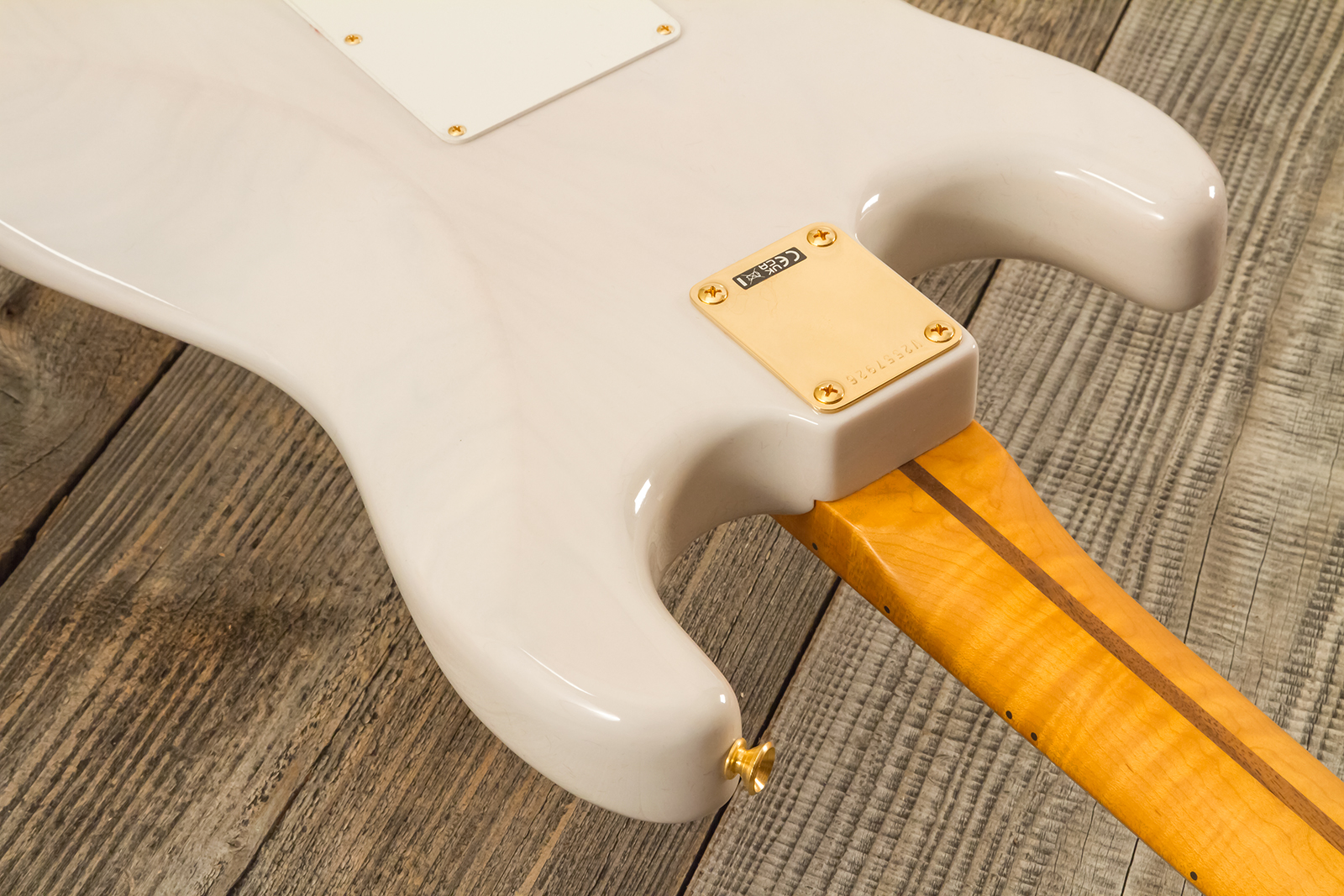 Fender Strat 1957 American Vintage Ii Ltd Usa 3s Trem Mn - White Blonde - Guitarra eléctrica con forma de str. - Variation 9
