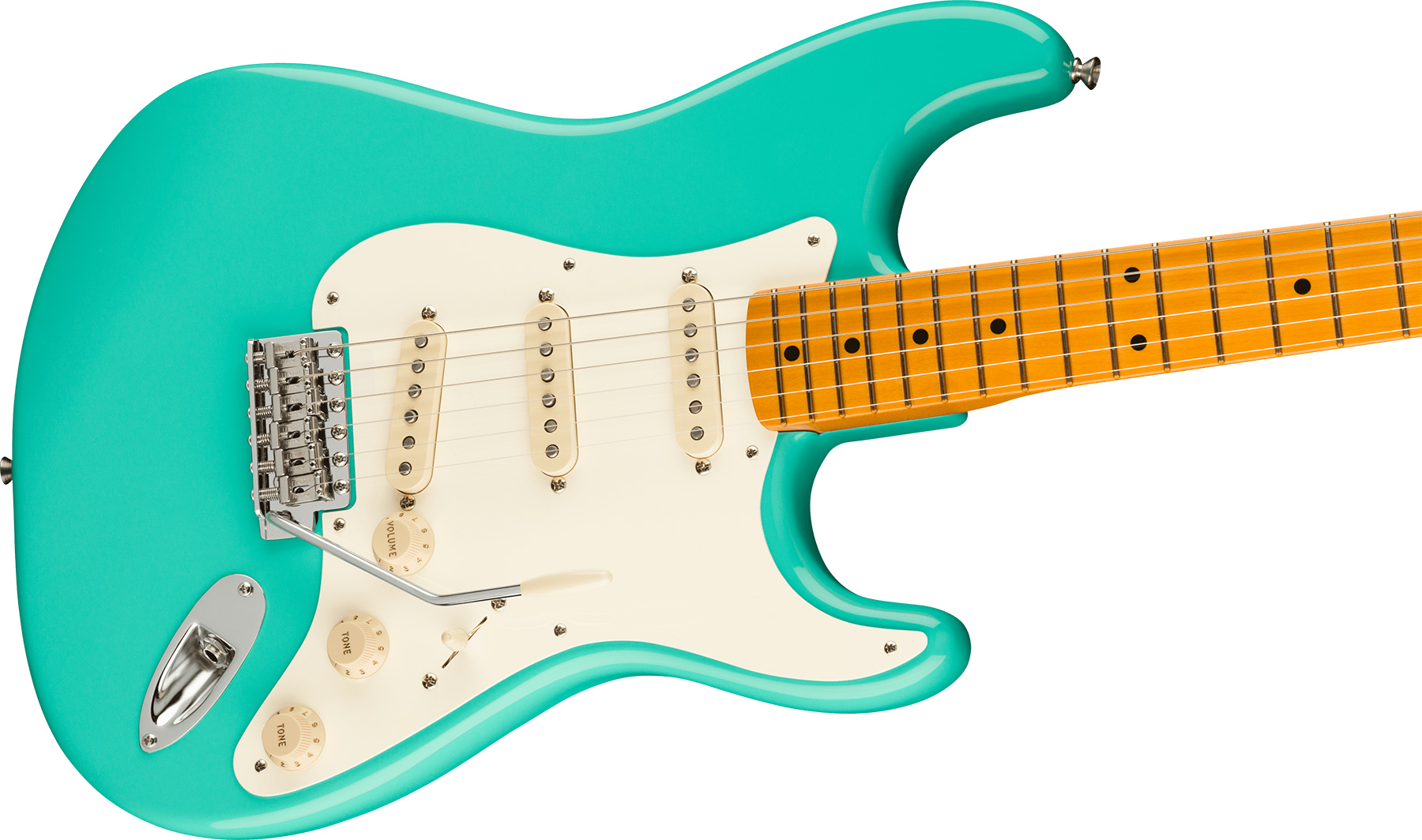 Fender Strat 1957 American Vintage Ii Usa 3s Trem Mn - Sea Foam Green - Guitarra eléctrica con forma de str. - Variation 2