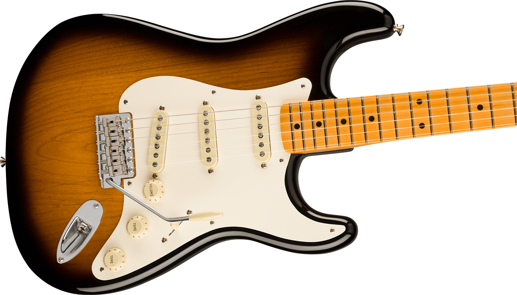 Fender Strat 1957 American Vintage Ii Usa 3s Trem Mn - 2-color Sunburst - Guitarra eléctrica con forma de str. - Variation 2
