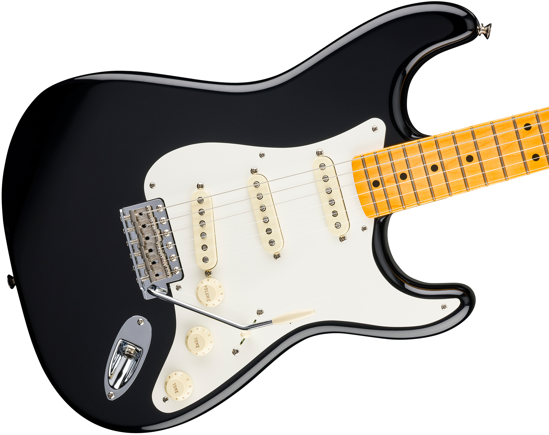 Fender Strat 1957 American Vintage Ii Usa 3s Trem Mn - Black - Guitarra eléctrica con forma de str. - Variation 2