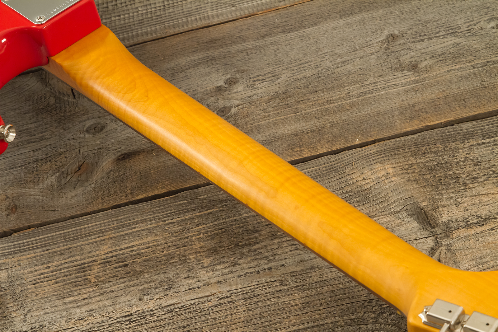 Fender Strat 1961 American Vintage Ii Ltd Usa 3s Trem Rw - Fiesta Red - Guitarra eléctrica con forma de str. - Variation 9