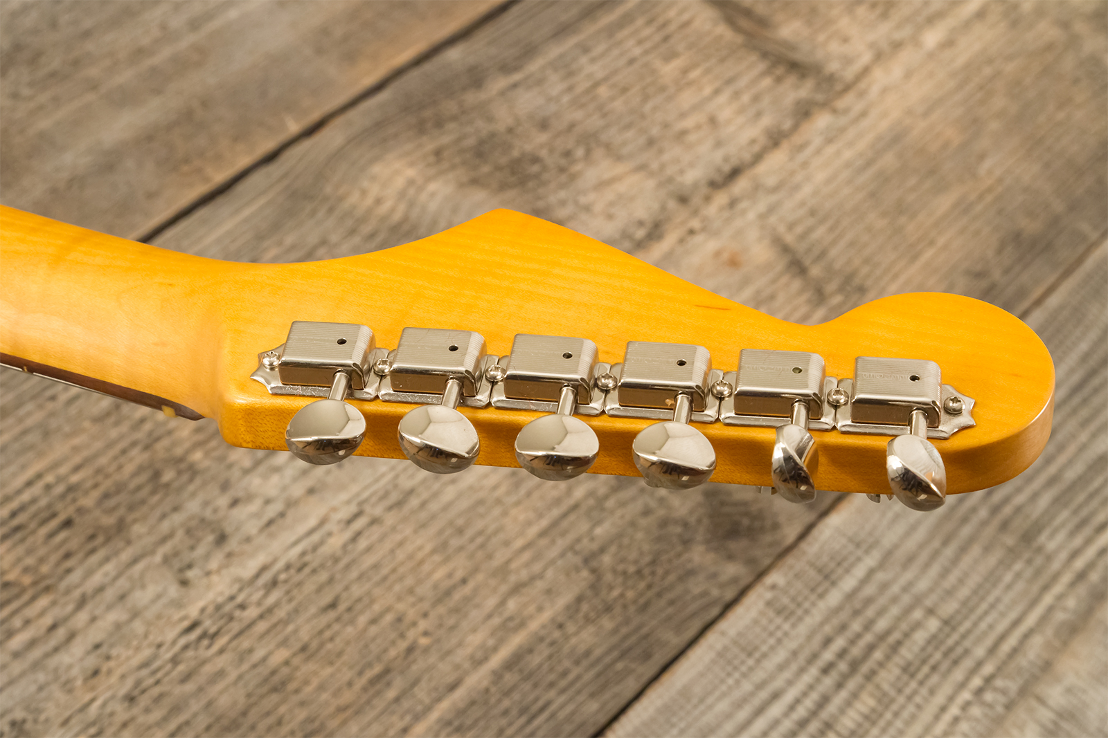 Fender Strat 1961 American Vintage Ii Ltd Usa 3s Trem Rw - Fiesta Red - Guitarra eléctrica con forma de str. - Variation 10