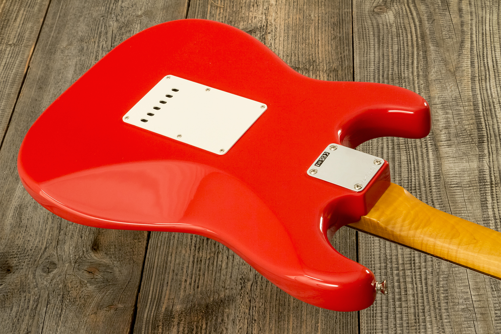 Fender Strat 1961 American Vintage Ii Ltd Usa 3s Trem Rw - Fiesta Red - Guitarra eléctrica con forma de str. - Variation 7