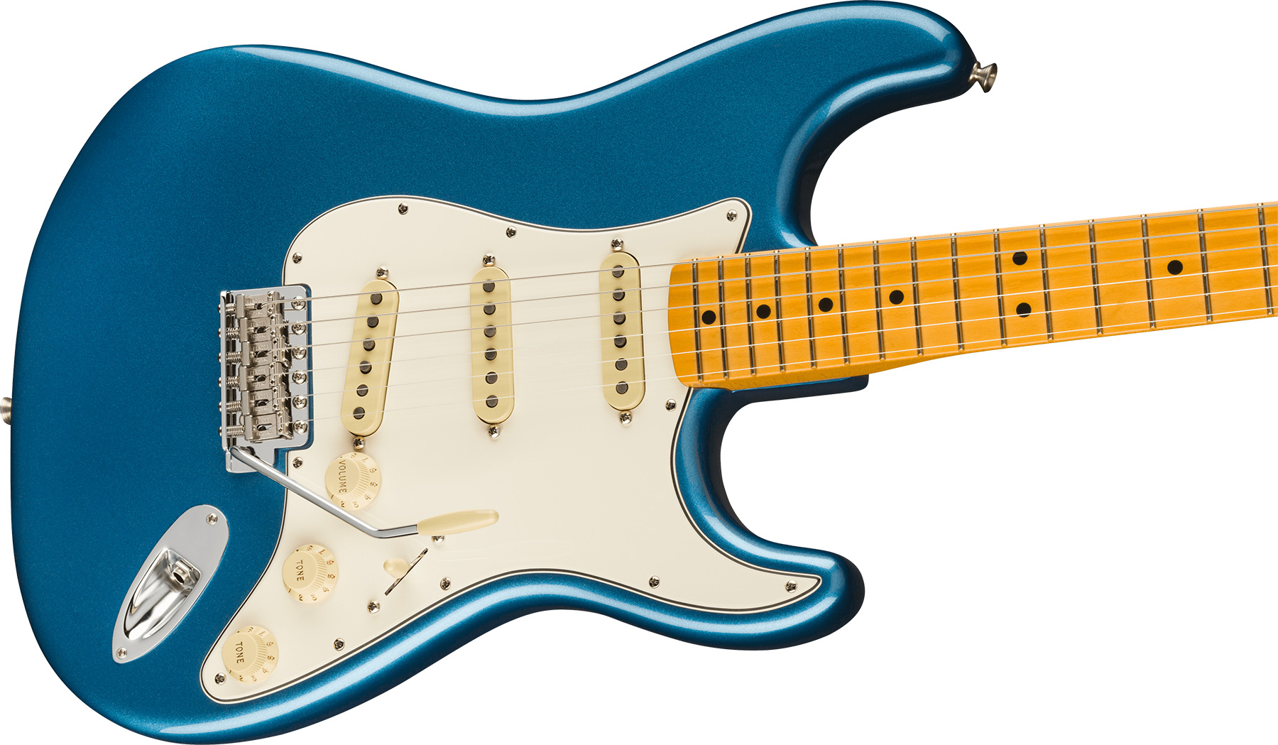 Fender Strat 1973 American Vintage Ii Usa 3s Trem Mn - Lake Placid Blue - Guitarra eléctrica con forma de str. - Variation 2