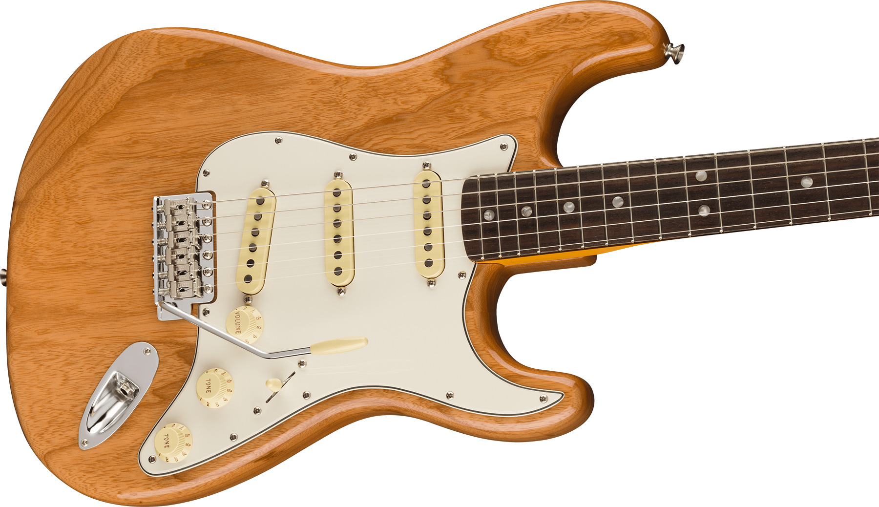 Fender Strat 1973 American Vintage Ii Usa 3s Trem Rw - Aged Natural - Guitarra eléctrica con forma de str. - Variation 2