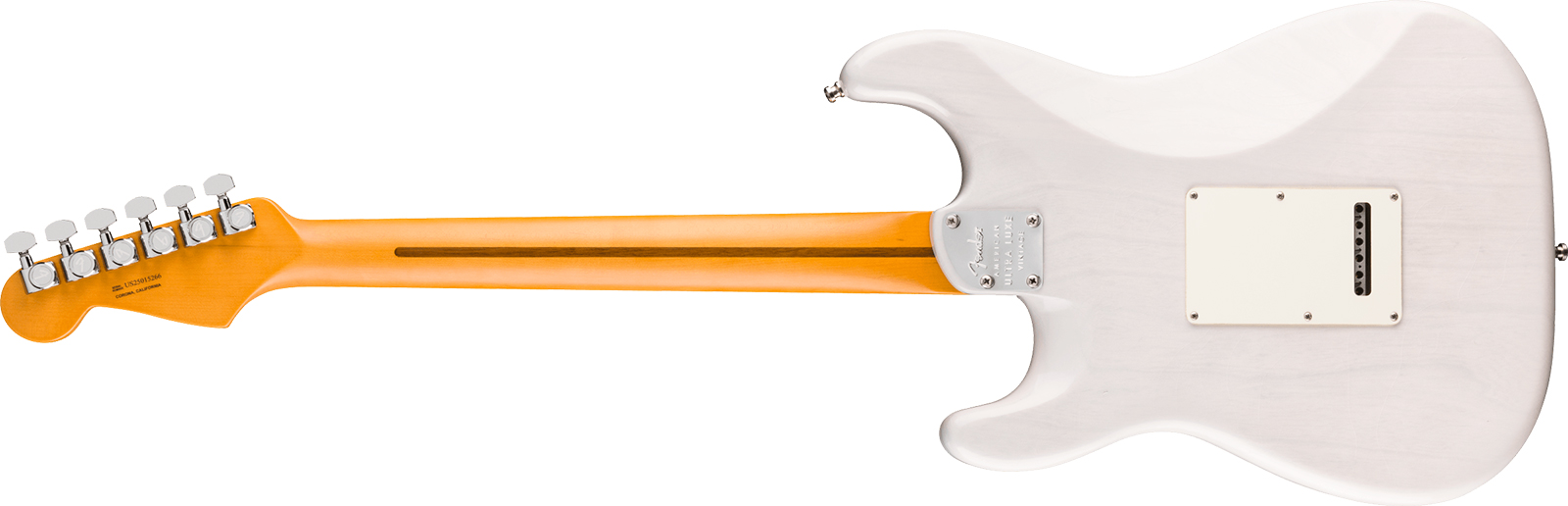 Fender Strat 50s American Ultra Luxe Usa 3s Trem Mn - White Blonde - Guitarra eléctrica con forma de str. - Variation 1