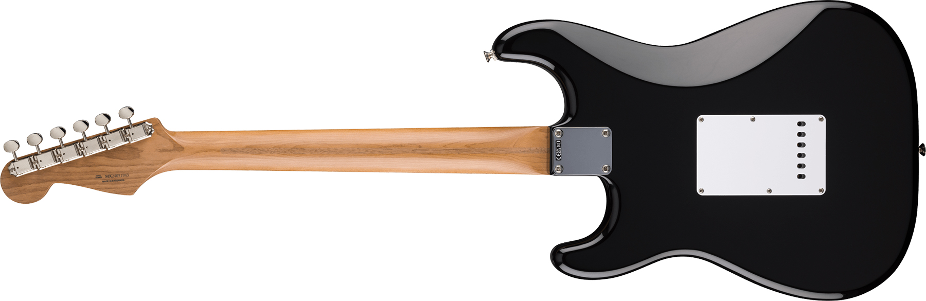 Fender Strat 50s Vintera 2 Ltd 3s Custom Shop Trem Mn - Black - Guitarra eléctrica con forma de str. - Variation 1
