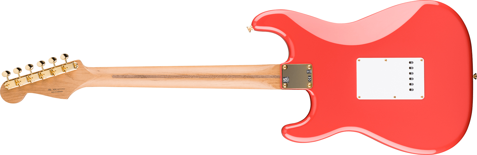 Fender Strat 50s Vintera 2 Mex 3s Custom Shop Trem Mn - Fiesta Red - Guitarra eléctrica con forma de str. - Variation 1