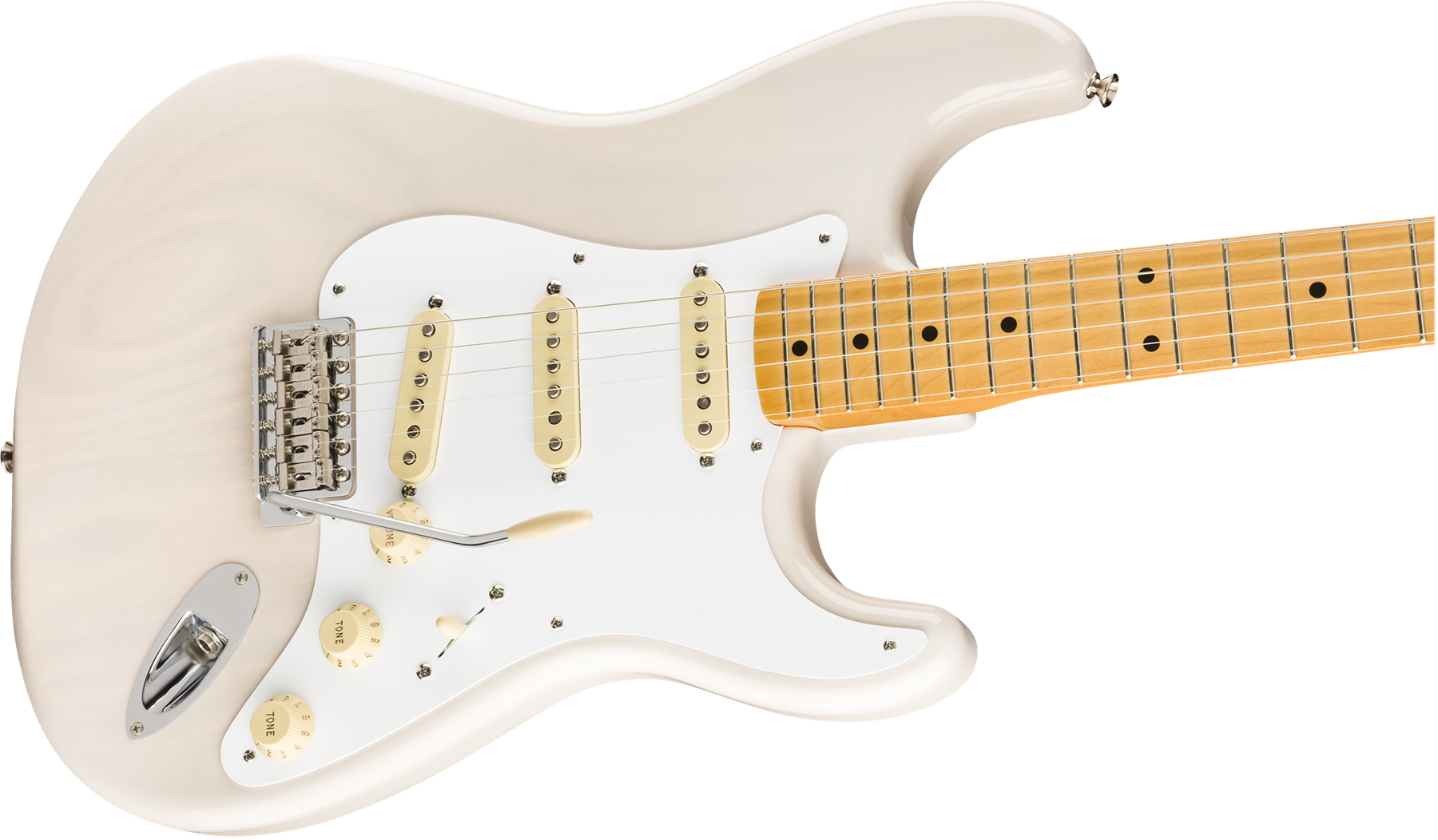 Fender Strat 50s Vintera Vintage Mex Mn - White Blonde - Guitarra eléctrica con forma de str. - Variation 2