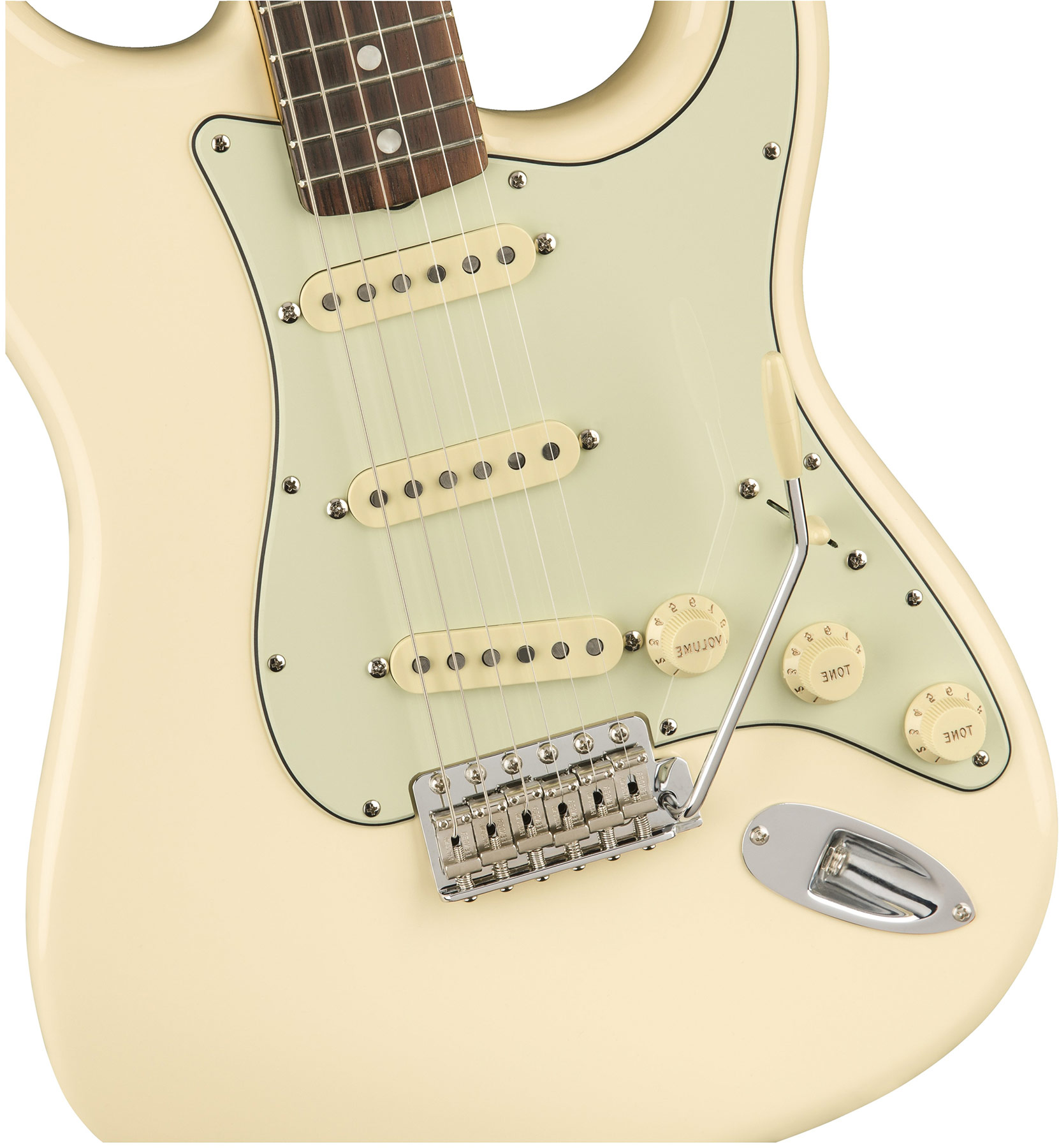 Fender Strat '60s American Original Usa Sss Rw - Olympic White - Guitarra eléctrica con forma de str. - Variation 1