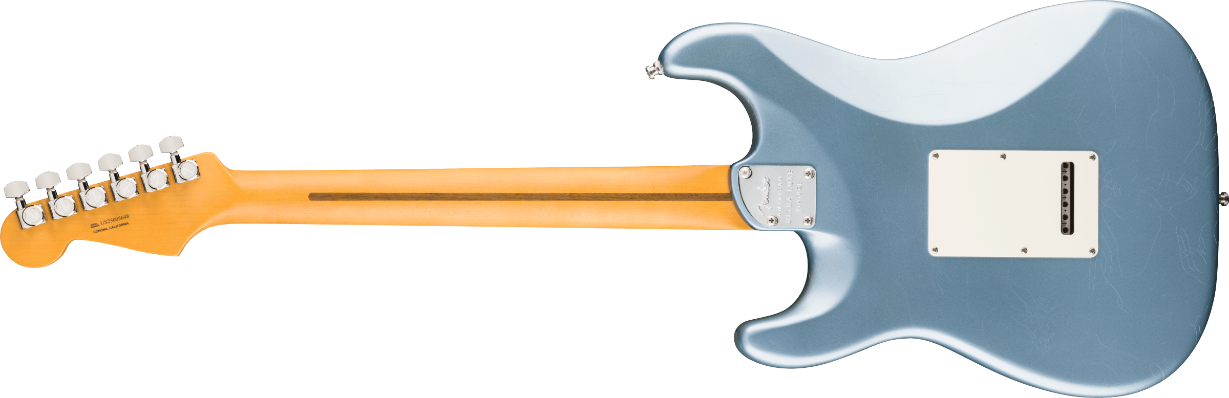 Fender Strat 60s American Ultra Luxe Ltd Usa 3s Trem Mn - Ice Blue Metallic - Guitarra eléctrica con forma de str. - Variation 1