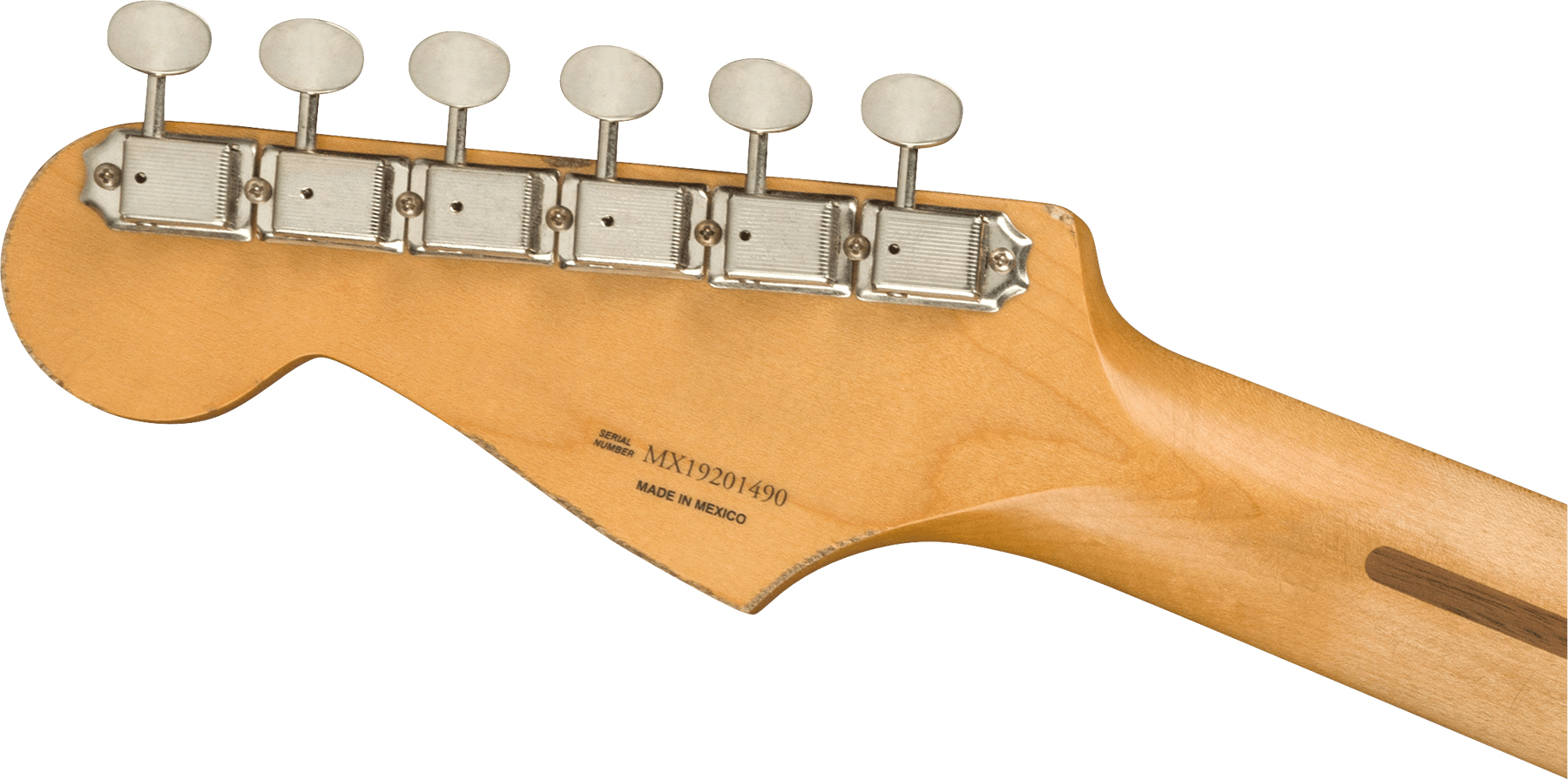 Fender Strat 60s Road Worn Mex Pf - Firemist Gold - Guitarra eléctrica con forma de str. - Variation 3