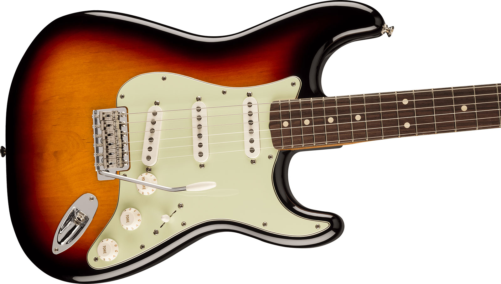 Fender Strat 60s Vintera 2 Mex 3s Trem Rw - 3-color Sunburst - Guitarra eléctrica con forma de str. - Variation 2