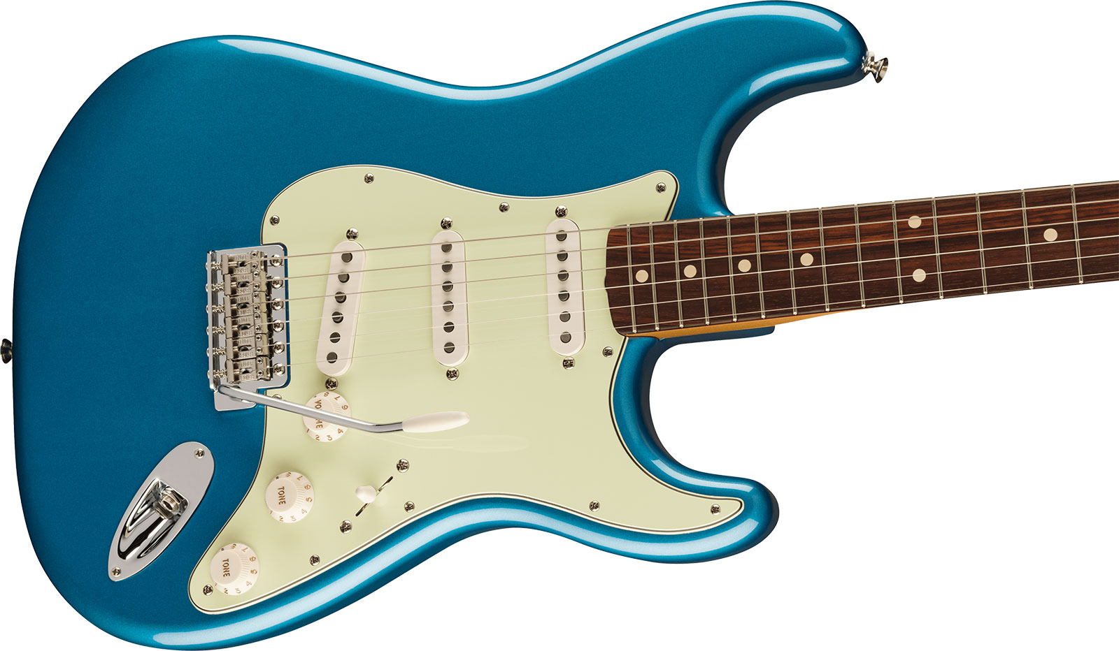 Fender Strat 60s Vintera 2 Mex 3s Trem Rw - Lake Placid Blue - Guitarra eléctrica con forma de str. - Variation 2