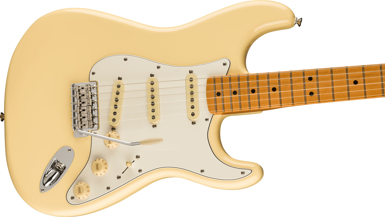 Fender Strat 70s Vintera 2 Mex 3s Trem Mn - Vintage White - Guitarra eléctrica con forma de str. - Variation 2