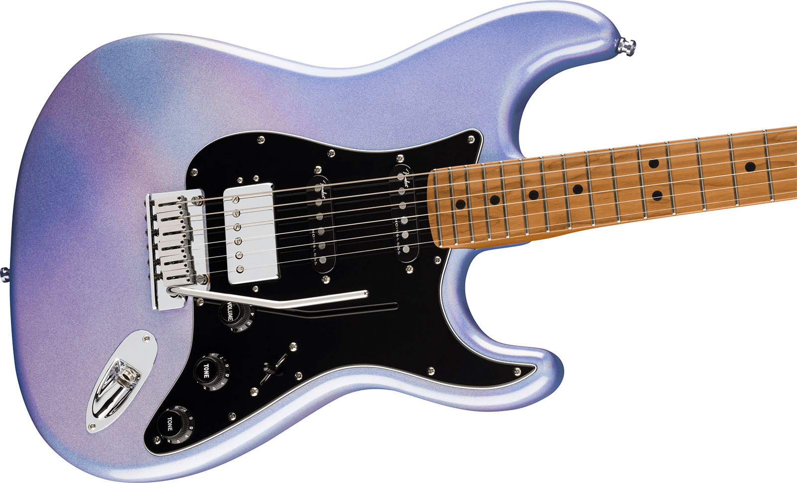 Fender Strat 70th Anniversary American Ultra Ltd Usa Hss Trem Mn - Amethyst - Guitarra eléctrica con forma de str. - Variation 2