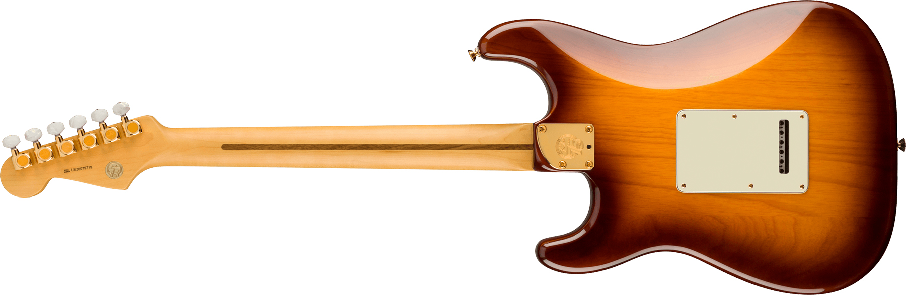 Fender Strat 75th Anniversary Commemorative Ltd Usa Mn +etui - 2-color Bourbon Burst - Guitarra eléctrica con forma de str. - Variation 1
