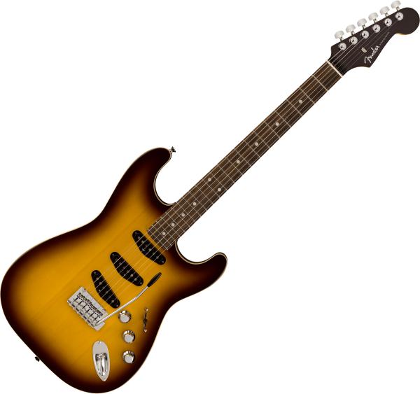 Guitarra eléctrica de cuerpo sólido Fender Aerodyne Special Stratocaster (Japan, RW) - Chocolate burst