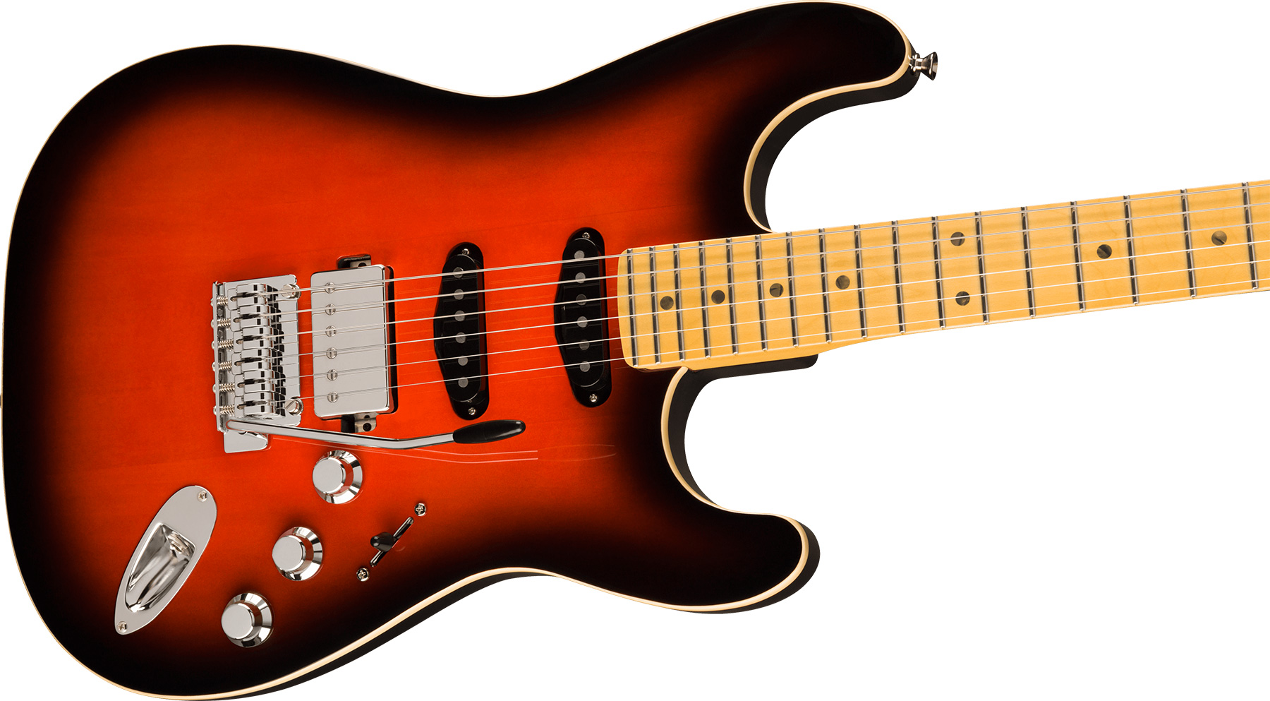 Fender Strat Aerodyne Special Jap Trem Hss Mn - Hot Rod Burst - Guitarra eléctrica con forma de str. - Variation 2
