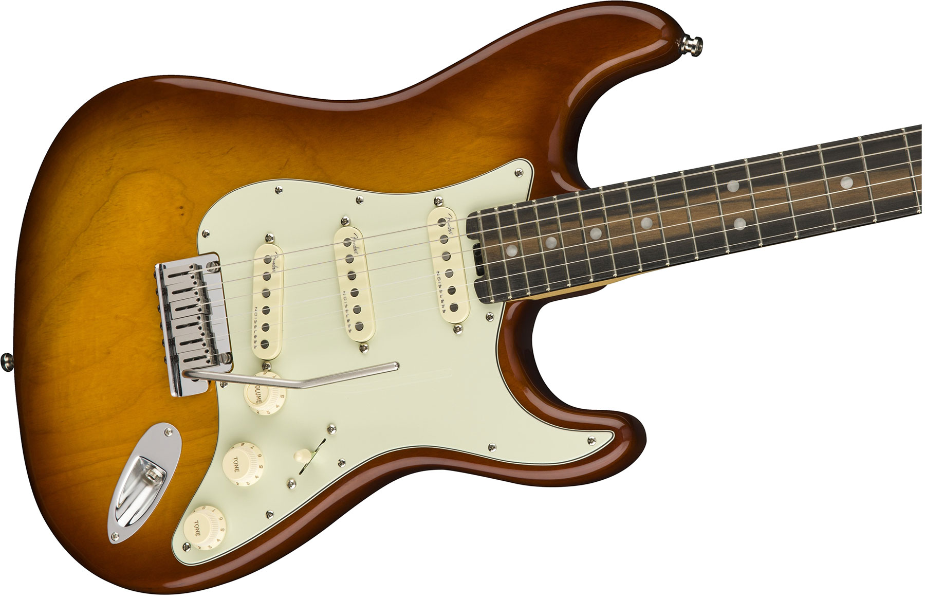 Fender Strat American Elite Usa 2018 3s Eb - Tobacco Sunburst - Guitarra eléctrica con forma de str. - Variation 3