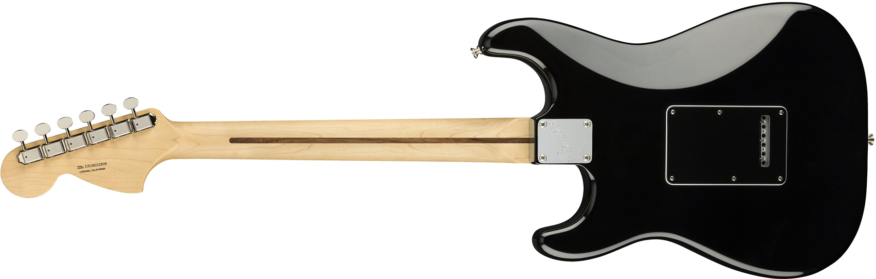 Fender Strat American Performer Usa Hss Mn - Black - Guitarra eléctrica con forma de str. - Variation 1