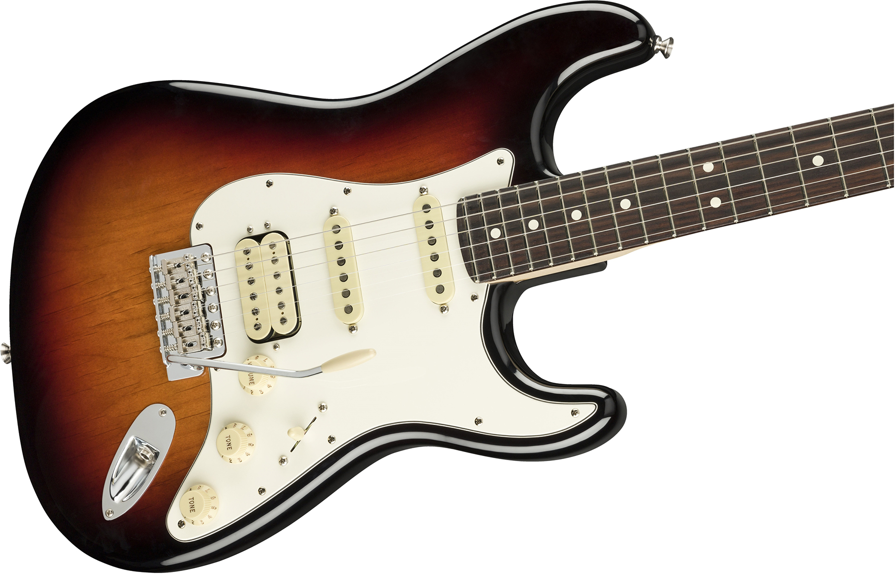 Fender Strat American Performer Usa Hss Rw - 3 Color Sunburst - Guitarra eléctrica con forma de str. - Variation 2