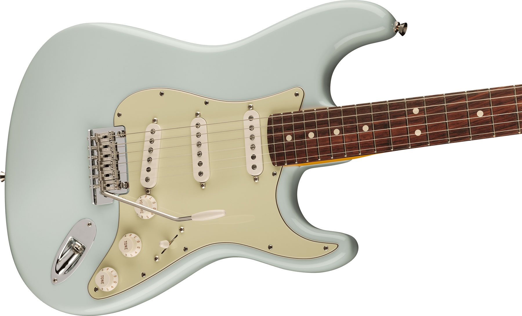 Fender Strat American Pro Ii Usa 3s Trem Rw - Sonic Blue - Guitarra eléctrica con forma de str. - Variation 2