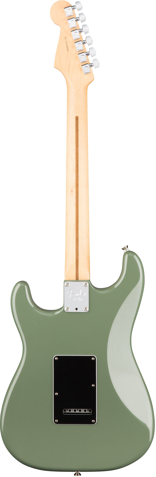 Fender Strat American Professional 2017 3s Usa Mn - Antique Olive - Guitarra eléctrica con forma de str. - Variation 2