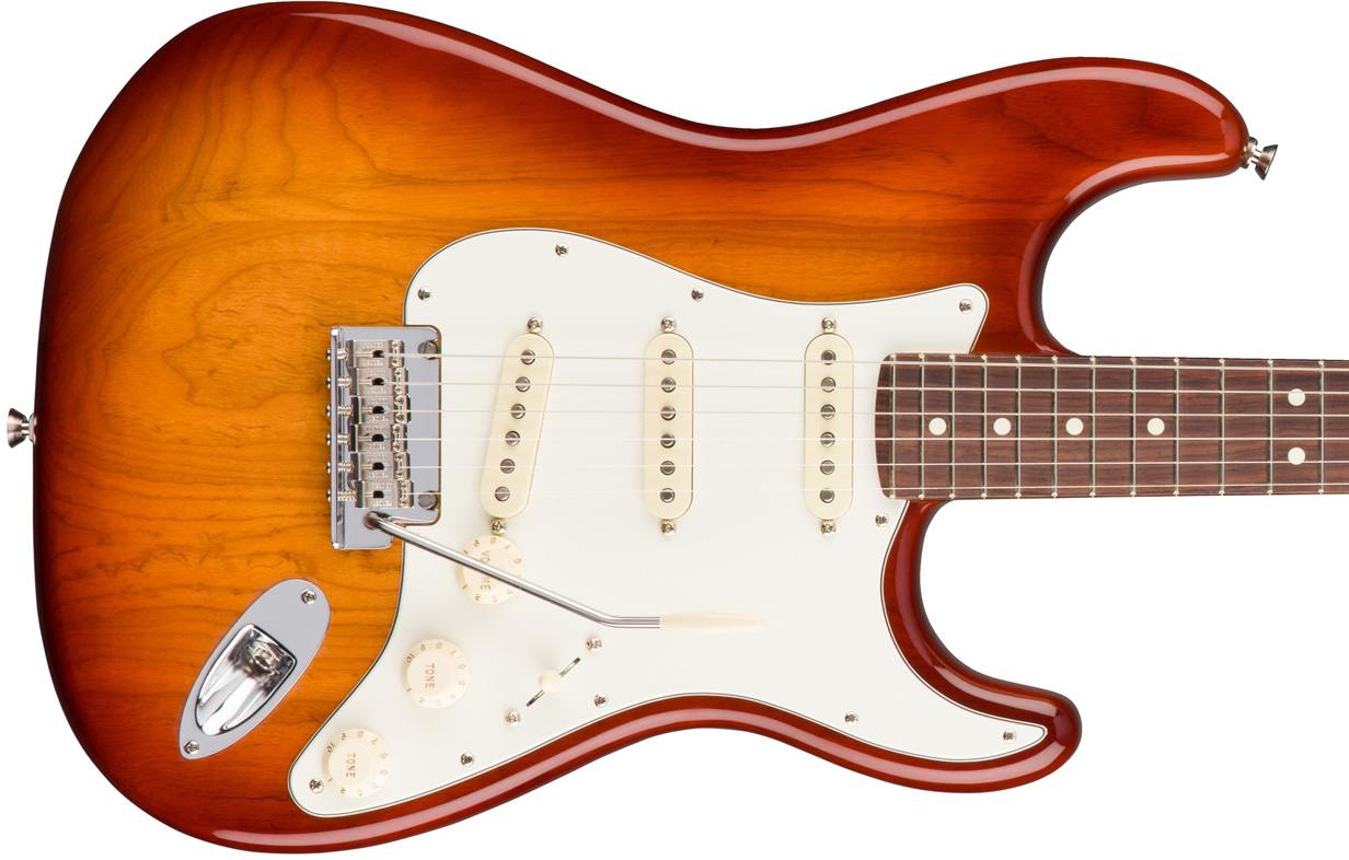 Fender Strat American Professional 2017 3s Usa Rw - Sienna Sunburst - Guitarra eléctrica con forma de str. - Variation 1