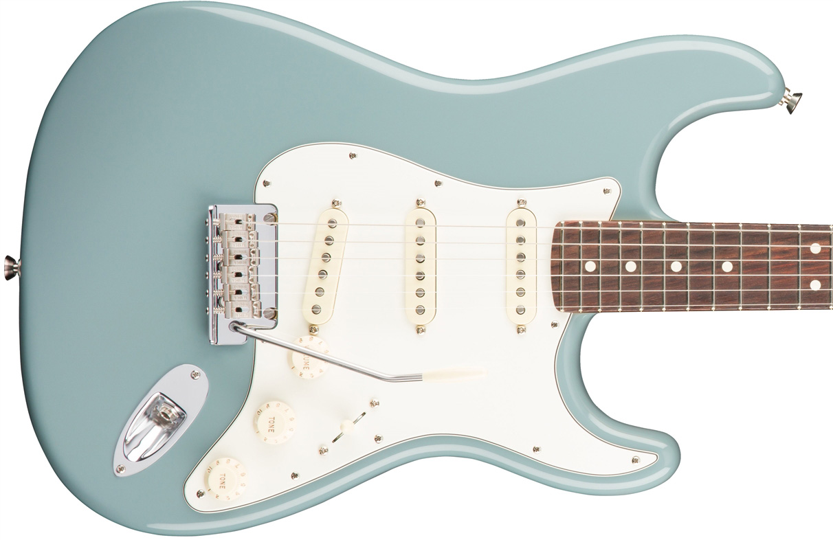 Fender Strat American Professional 2017 3s Usa Rw - Sonic Grey - Guitarra eléctrica con forma de str. - Variation 1