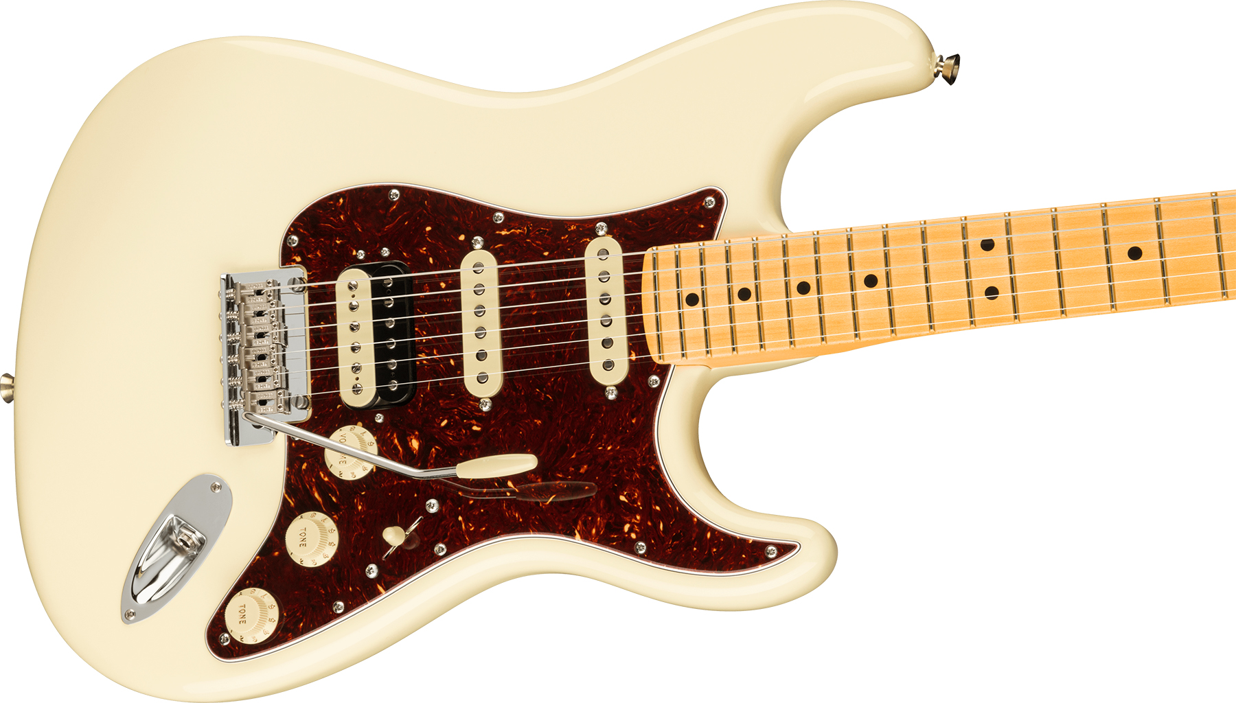 Fender Strat American Professional Ii Hss Usa Mn - Olympic White - Guitarra eléctrica con forma de str. - Variation 2