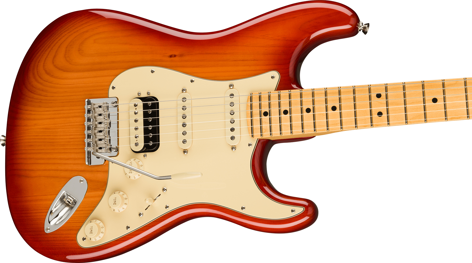 Fender Strat American Professional Ii Hss Usa Mn - Sienna Sunburst - Guitarra eléctrica con forma de str. - Variation 2