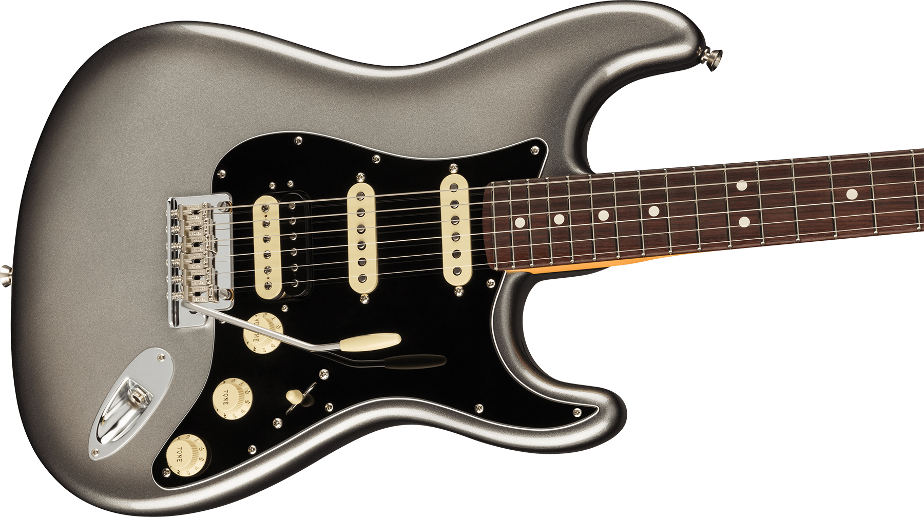 Fender Strat American Professional Ii Hss Usa Rw - Mercury - Guitarra eléctrica con forma de str. - Variation 2
