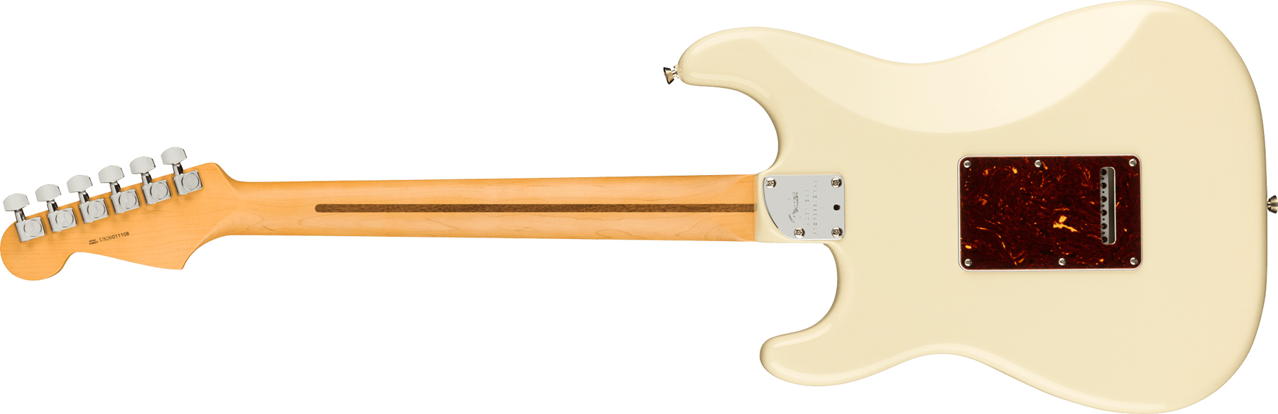 Fender Strat American Professional Ii Lh Gaucher Usa Mn - Olympic White - Guitarra electrica para zurdos - Variation 1