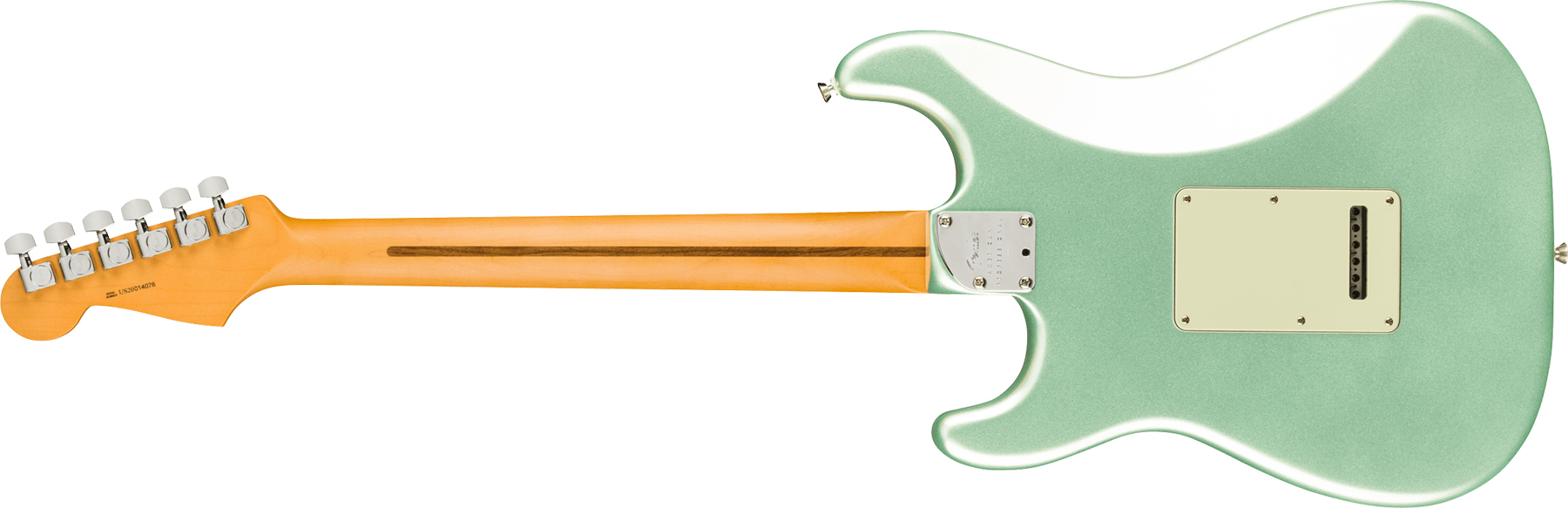 Fender Strat American Professional Ii Lh Gaucher Usa Mn - Mystic Surf Green - Guitarra electrica para zurdos - Variation 1