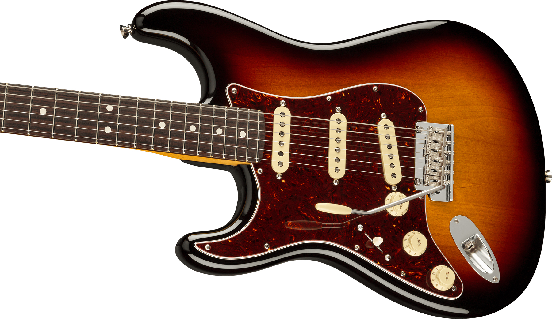Fender Strat American Professional Ii Lh Gaucher Usa Rw - 3-color Sunburst - Guitarra electrica para zurdos - Variation 2